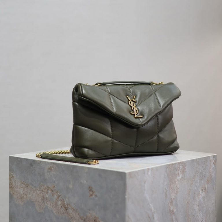 YSL Toy Puffer in lambskin