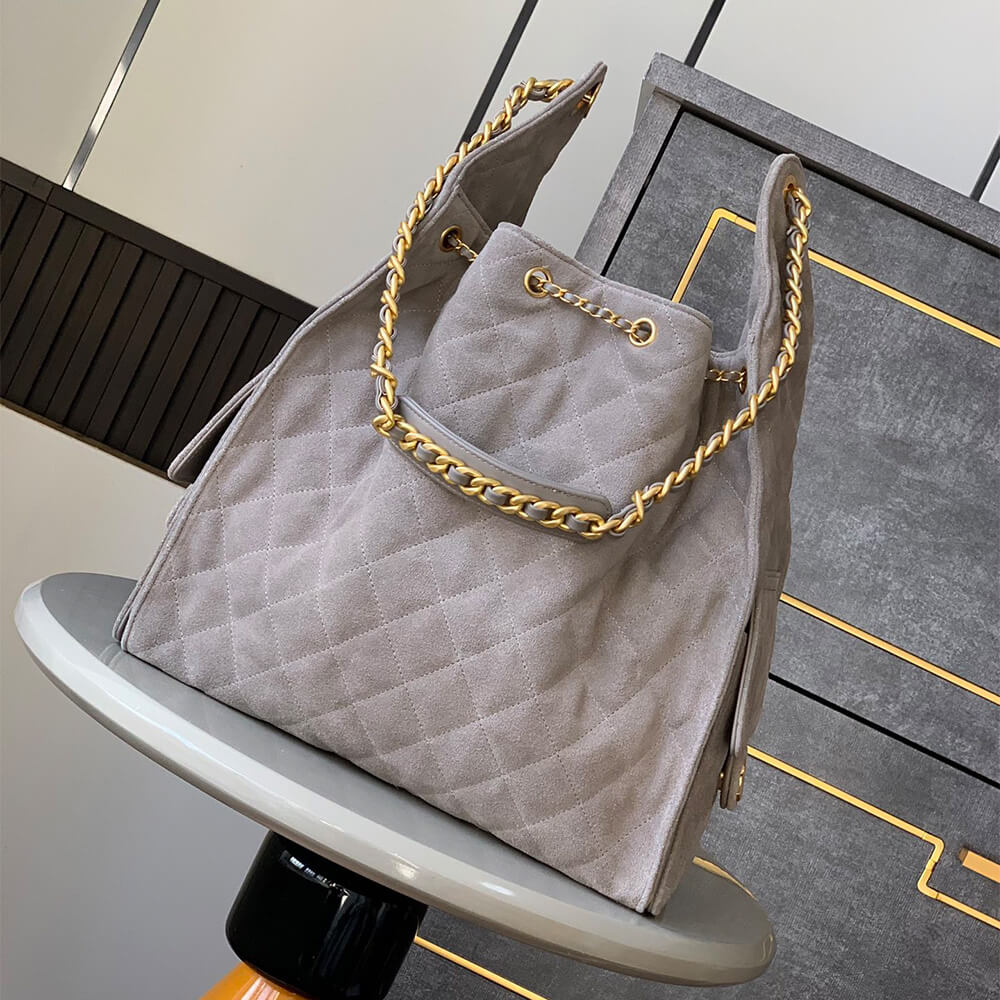 CHANEL 25 Medium Handbag SUEDE(high-end grade)